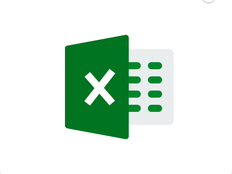 Excel Icon Animation By Nitish On Dribbble