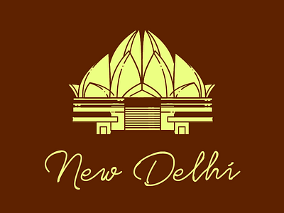 New Delhi Sticker