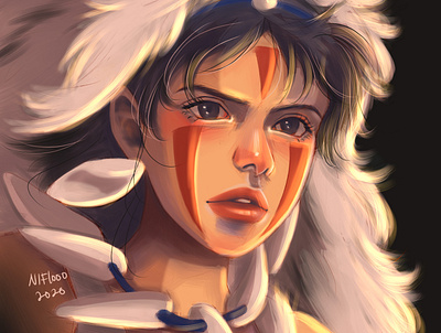 Princess Mononoke fanart