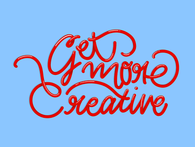 Hand Lettering 3d art design graphic design hand lettering illustration typography