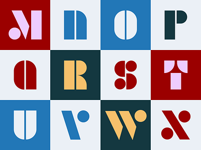 Modular Type 2 design graphic design typography