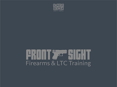 Front Sight graphic design logo