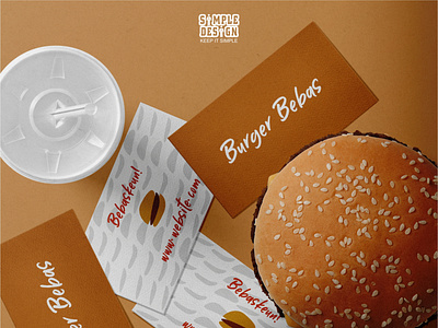 Burger Bebas brand identity branding burger coreldraw design graphic design logo logo design photoshop