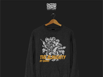 The Almighty by Qubus apparel design brand design clothing design graphic design