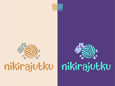 Nikirajutku animal logo banner design brand identity graphic design logo packaging design sticker design