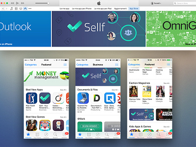 Sellf featured by Apple app apple appstore artwork banner best business crm featured iphone startup world