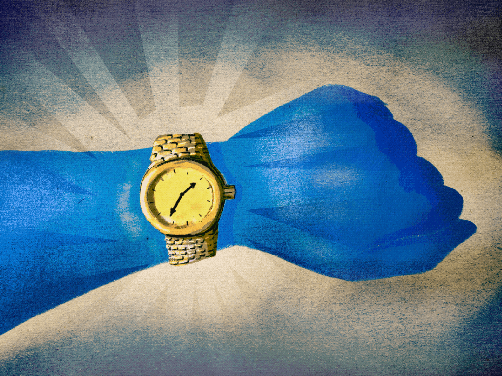 Editorial Illustration: Watch Time Run Out animated illustration animation business concept art editorial illustration illustration ipad pro luxury magazine motion graphics news article procreate propaganda rolex spot illustration time time illustration watch watch illustration