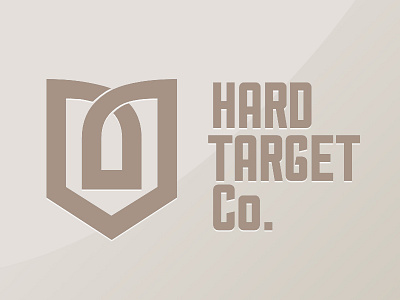 Brand & Logo Design for Hard Target Co brand brand design bullet gun gun logo logo rifle shield shooting taget logo target visual identity