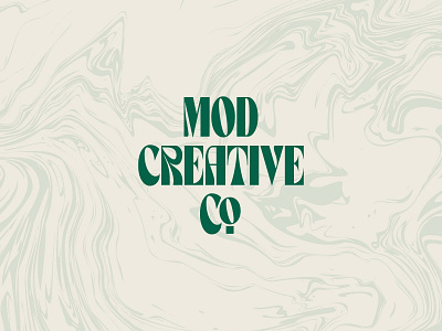 Mod Creative Co. brand identity brand strategy branding logo mod retro sophisticated trippy vintage virtual assistant