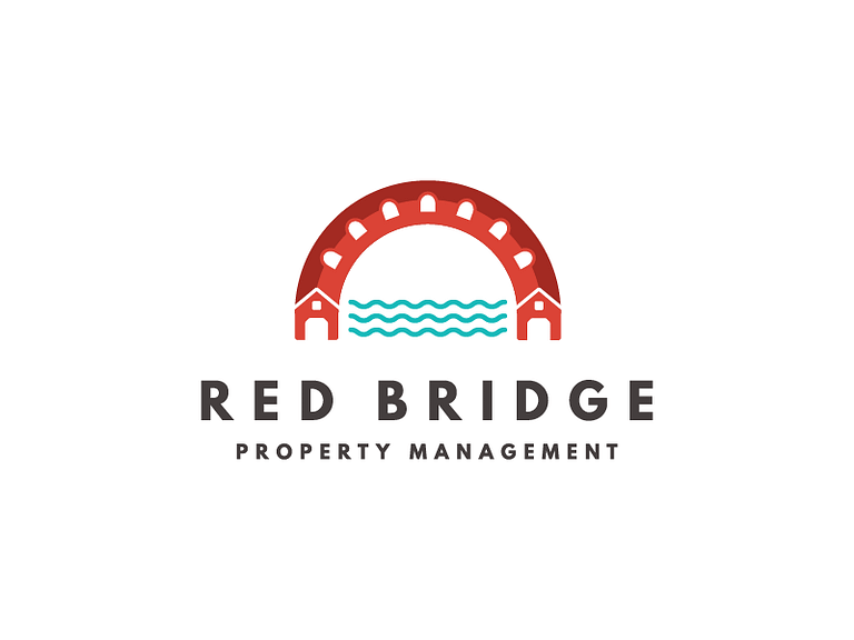 Red Bridge Property Management Logo by Beckie Hermans on Dribbble
