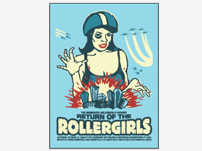 Return of the RollerGirls Poster poster