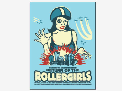 Return of the RollerGirls Poster