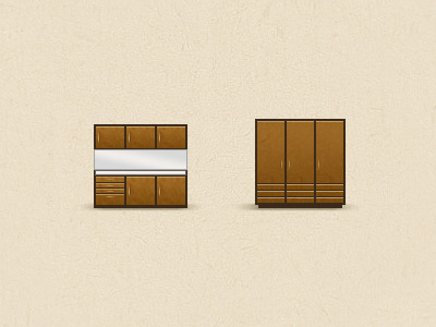 Furniture icons furniture icons kitchen wardrobe wood