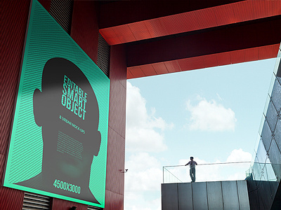 9 Urban Poster / Flyer / Billboard Mock-Ups - Huge Edition artwork big branding city display mock up mockup photorealistic print showcase style template