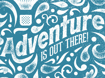 Wander Postcard: Adventure Is Out There!