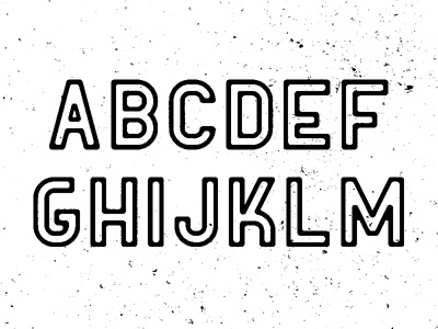 Untitled Typeface WIP