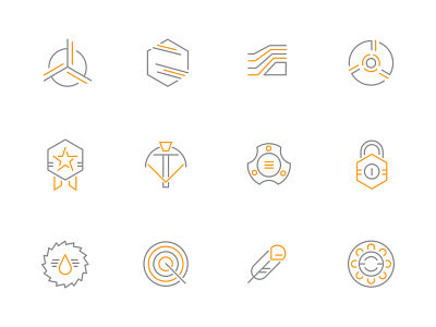 Archery Icon Set