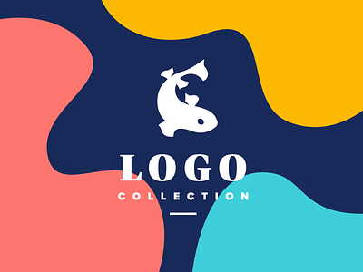 Logo Collection I brand design fish fish logo identity logo negative negative space negative space logo negativespace