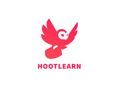 Logo - Owl 3d animal brand branding learn logo negative owl vector