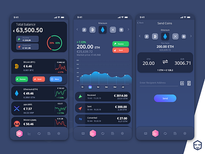 Crypto trading redesign app design ui ux