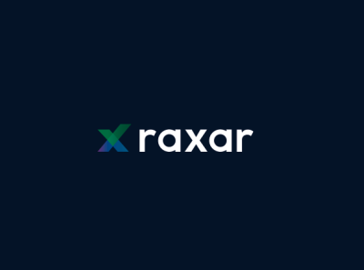 Raxar branding design illustrator logo logotype minimal typography