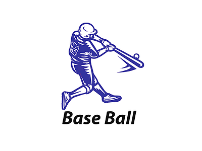 Base Ball design illustration illustrator logo logo design photoshop photoshop art typography vector