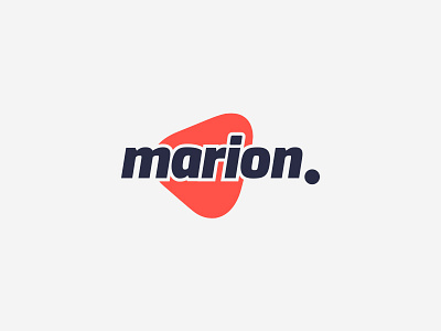 Marion | Logo Design guitar guitar pick logo design logo type music online shop sound symbol