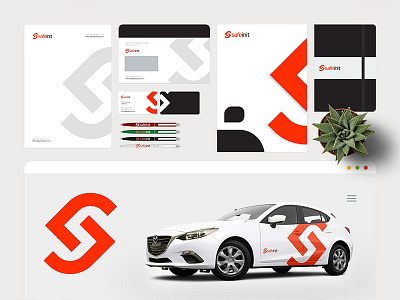 Safeinit Branding | Stationery and identity