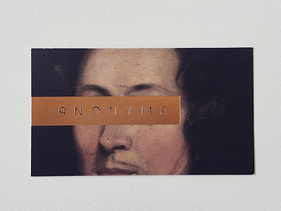 Anonyma // Business Cards