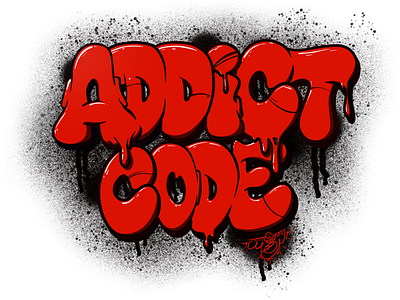 Addict code by YEGATATTOO
