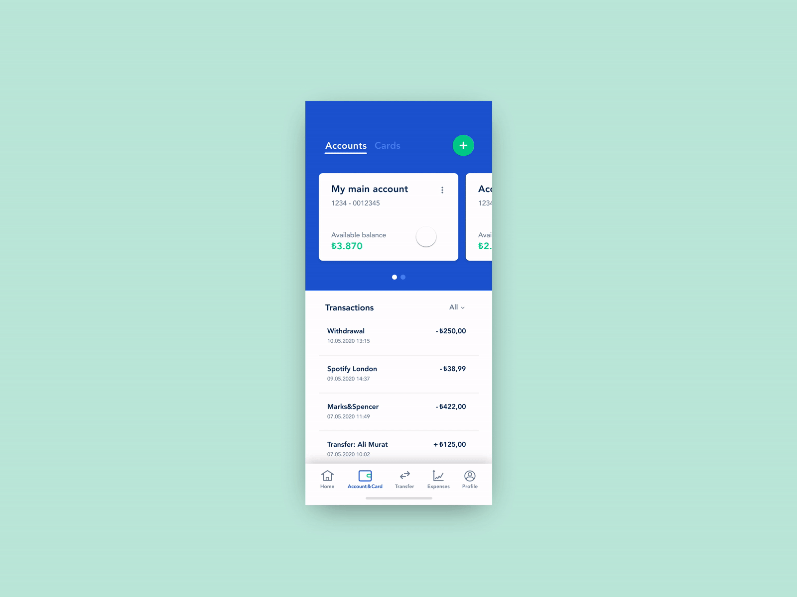 Mobile Banking App