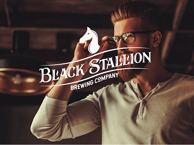 Black Stallion Fictional Brand Identity