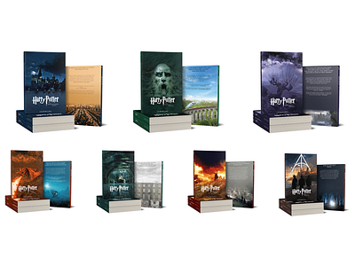 Harry Potter Book Cover Redesign book cover design book design harry potter photoshop