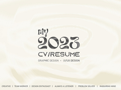 MY GRAPHIC AND UI/UX DESIGNER RESUME 2023 designer resume graphic design resume uiux