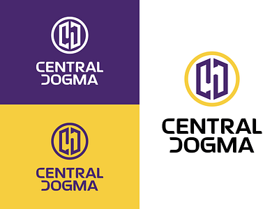 Central Dogma Logo 2020 branding custom logo design graphic design icon logo logo design logotype tech logo technology vector