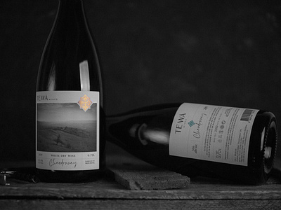 TEWA wines branding label package winelabel winery