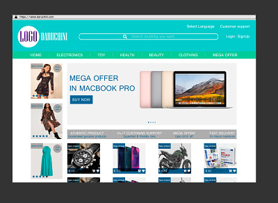 e commerce web page design ecommerce design graphic design ui design
