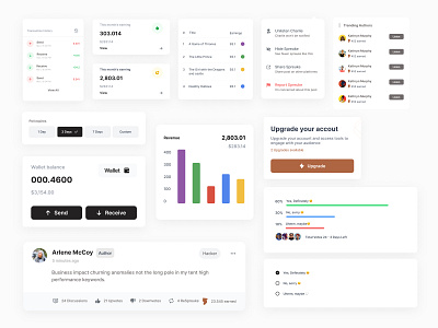 Dashboard UI Components