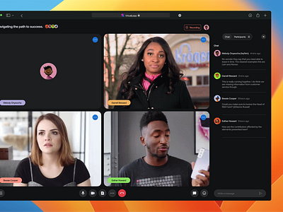 Video Conferencing App - Chat