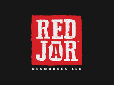 RedJar ambition branding jar llc logo red vintage