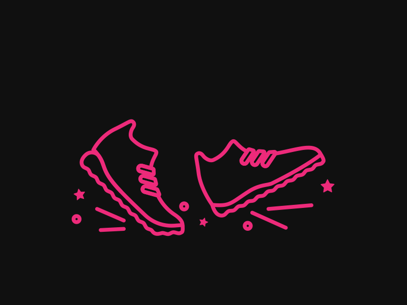 Dancing Shoes by Benji Haselhurst on Dribbble