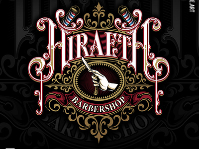 Hiraeth Barbershop logo