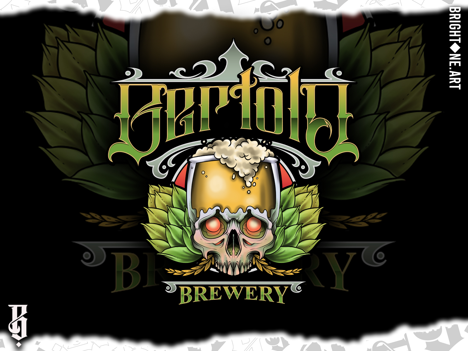 Bertold Brewery by Brightone Art on Dribbble