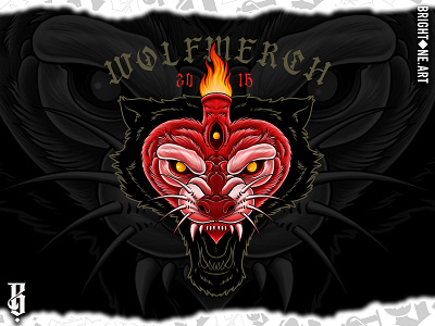 Wolfmerch illustration