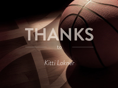 Thank You Dribbble basket ball draft drafting dribbble first invite muse comunicazione thank you thanks