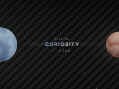Curiosity (to Mars) — Rebound curiosity earth mars muse comunicazione nasa planet rebound