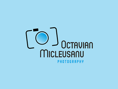 Octavian Micleusanu branding camera flat graphic design logo minimal photo photographer vector