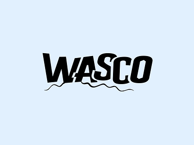 Wasco brand design branding design flat graphic design logo minimal typography vector