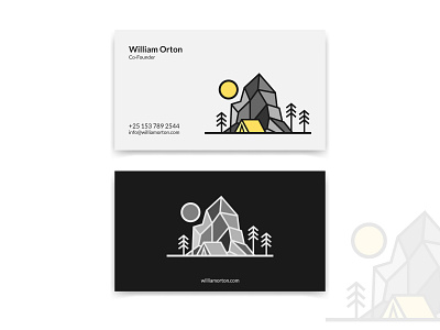 Tour & Travel Business card Design Template