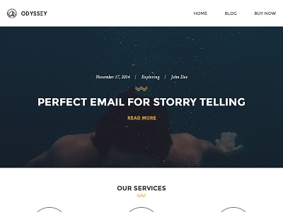 Odyssey - Hypster Responsive Email Template